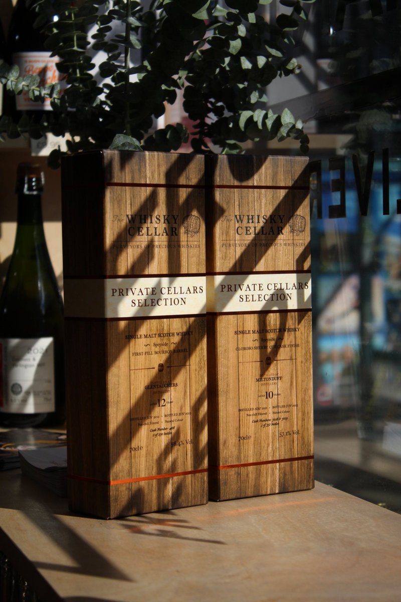 New releases from The Whisky Cellar including a 12Yo Glentauchers matured in First Fill Bourbon Cask &amp; a 10Yo Miltonduff finished in Oloroso Quarter Cask.
🍻

corkandcask.co.uk/?s=Whisky+cell…
