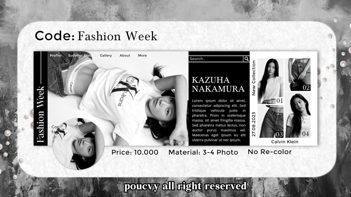 Qrt twt ini kalau lo mau layout fashion week