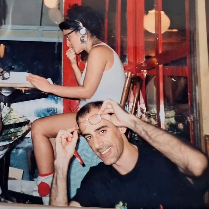 Caio F. e Grace Gianoukas em 1988, no lançamento de Os Dragões Não Conhecem o Paraíso, no RITZ/SP.
A foto foi postada por Grace no Facebook