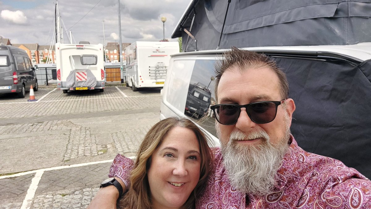 #vwcampers #vanlife #campercoffee <a href="/LiverpoolMarina/">Liverpool Marina</a> great overnight stop