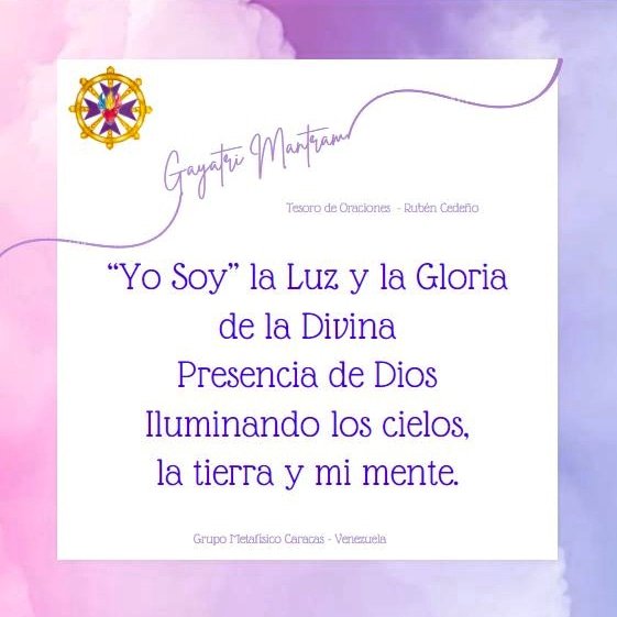 LidiaDeSousa's tweet photo. Gayatri Mantram....
Tesoro de Oraciones de Rubén Cedeño https://t.co/dcwzhdlQXu