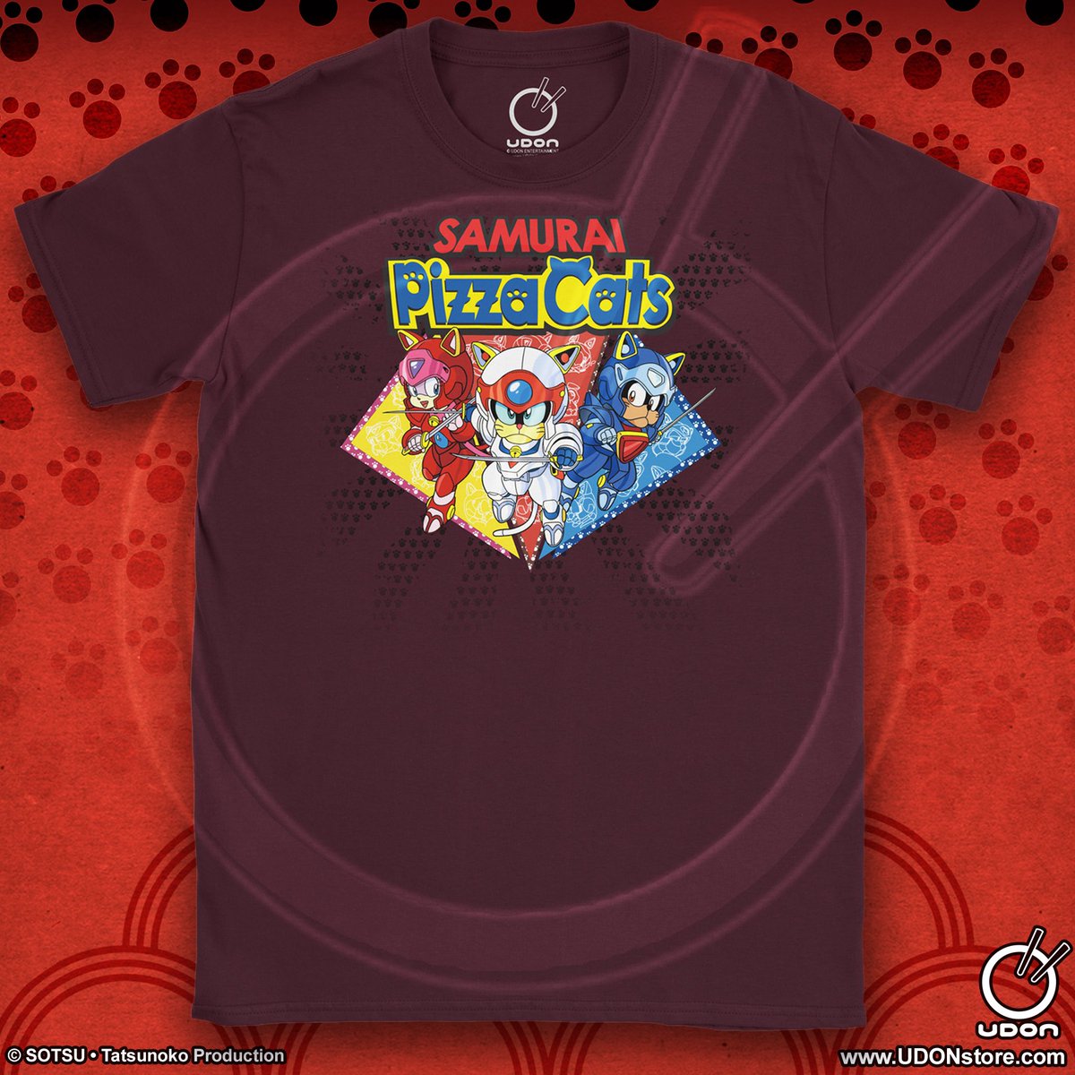 UdonEnt's tweet photo. Who do you call when you want some pepperoni? 🍕🍕🍕The #samuraipizzacats have arrived in the UDON Store! Pick up the limited edition Pizza Box Pin Set and reserve your tee today, only from the UDON Store! 🍕

https://t.co/EYRKUjgZvx https://t.co/URXYN2aYja