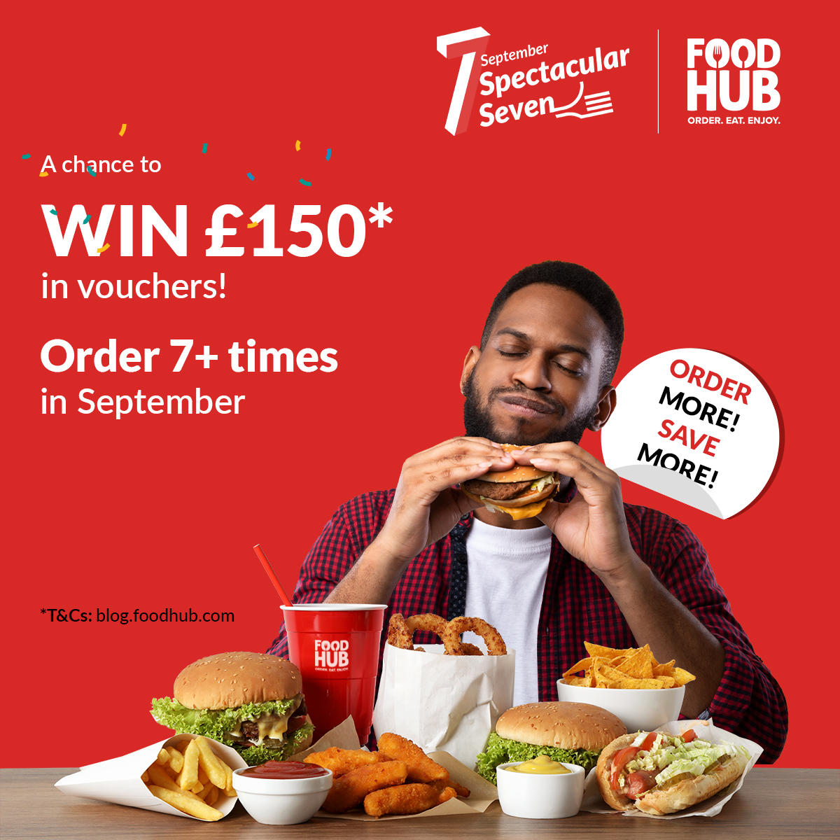 FoodhubUK's tweet photo. πππ HUGE GIVEAWAY ALERT πππ
Fall into savings this September! π
1. Order 7+ times before September ends
2. You could WIN vouchers worth Β£150*
Full terms on https://t.co/CCHyx6N4Sj
#SeptemberOffers #FoodVoucher #ContestAlert #Giveaway #FreeFood #FoodLove #Foodhub https://t.co/YYwadDLQIQ