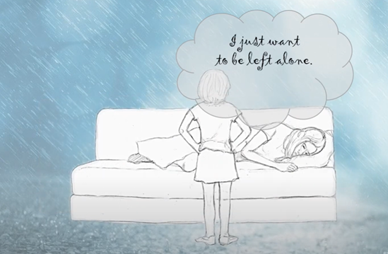 PeterHudoba's tweet photo. Depression Isolates from loved ones https://t.co/p0Ancdth9R