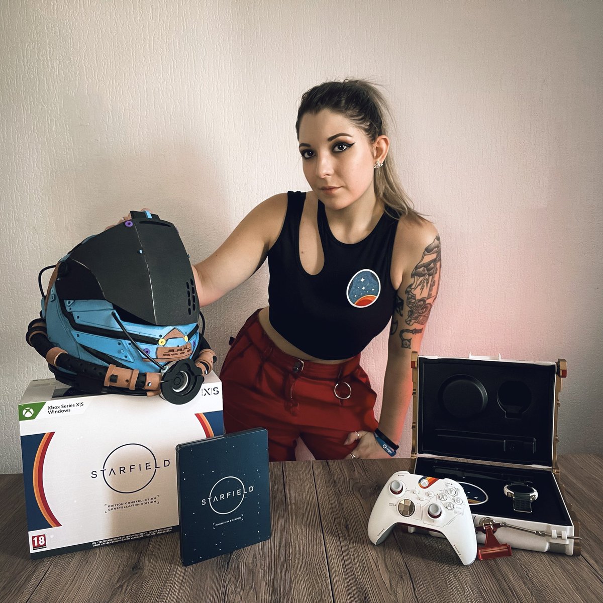 ANNONCE 🚀

J’ai le plaisir de collaborer avec @bethesda_fr et #Starfield pour donner vie à une pirate de la Flotte Écarlate 🔥🏴‍☠️

Pour plus d’infos sur le jeu et soutenir mon travail sur ce projet ça se passe ici : beth.games/3OVYKg2 💫

#SponsoriséParBethesda | AD