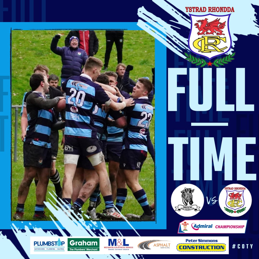 YSTRAD RHONDDA RFC tweet media