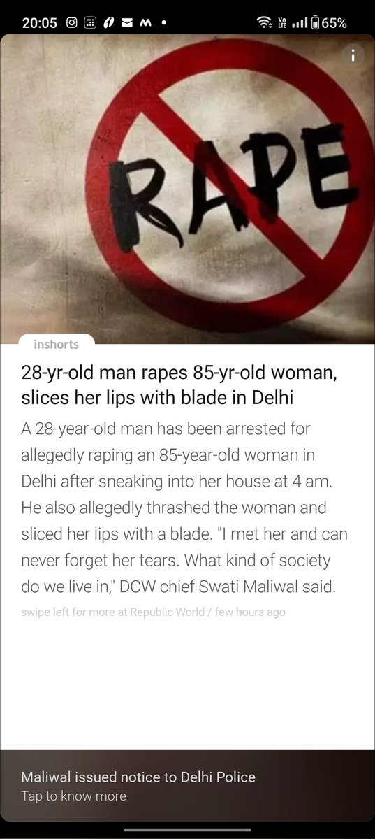 dashing200891's tweet photo. It's high time now that such heinous crimes need to stop.
Also Sir, @PMOIndia @narendramodi ji (with all due respect) you need to break your silence for such crimes and should take bold steps.
@SwatiJaiHind @DCWDelhi, Capital punishment is the only thing he deserves. https://t.co/dUIUpvRrQN