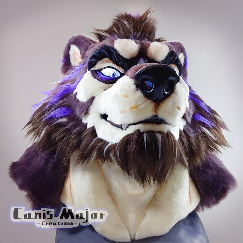 Canis_Major_C's tweet photo. Semi realistic bear dad 

Features:
-Customized 3D head blank 
-Moving jaw
-Airbrushes details 
-LED eyes 
-Followed me eyes
-Neck muscle padding https://t.co/Rtw4PI3QxS