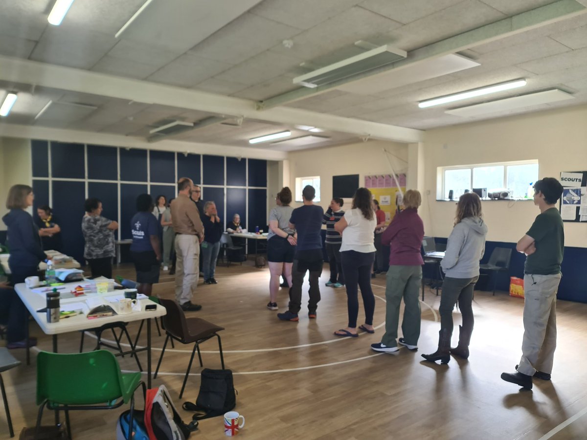 Thanks to 1st Cranleigh for stepping in for hosting todays County adult training course <a href="/surreyscouts/">Surrey Scouts</a> <a href="/BentleyCopse/">Bentley Copse</a>