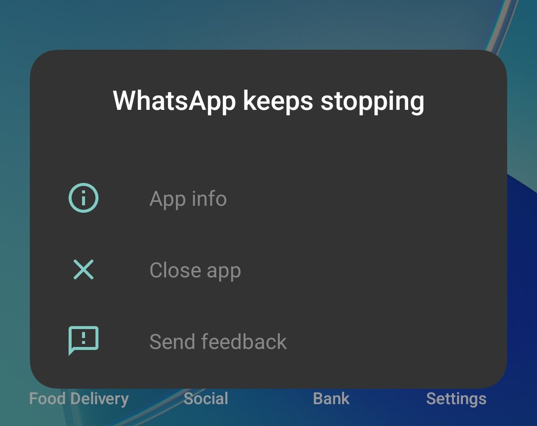 ankurdedhe's tweet photo. @WABetaInfo After updating to the latest version https://t.co/NM5IO2CRaq