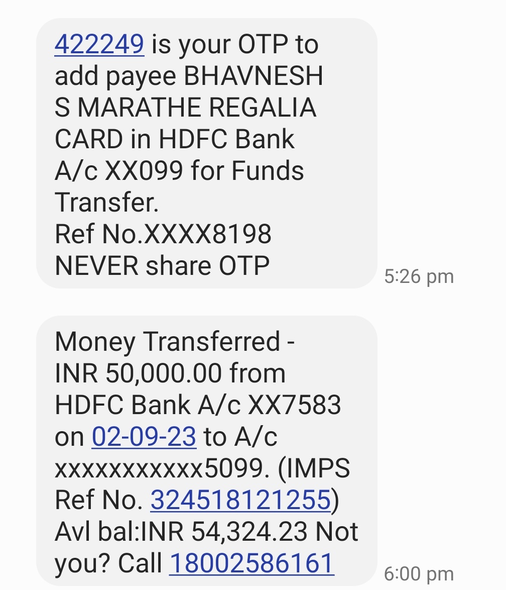 maratheb's tweet photo. @HDFCBank_Cares Fake people calling form your twitter handel i loss 50,000/- rupees https://t.co/tskXquti3b