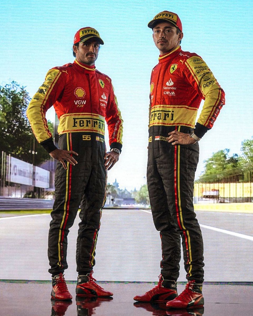 ESPNF1's tweet photo. There will be no punishment for Sainz and Leclerc exceeding the maximum lap time on their out laps.

The Ferrari’s keep their 1-3 in Monza! What a story ❤️🇮🇹 https://t.co/abvUqqu6td