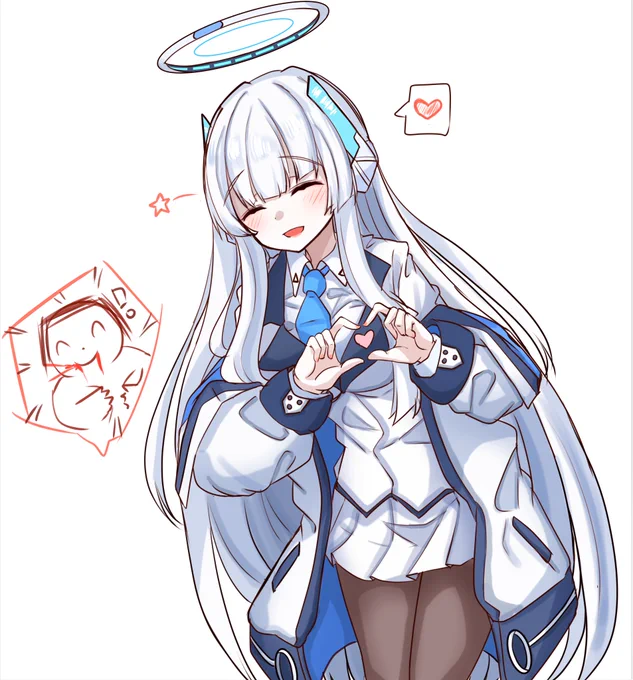 #ブルアカ   #ブルーアーカイブ    生塩ノア   Noa,  ~~~ 