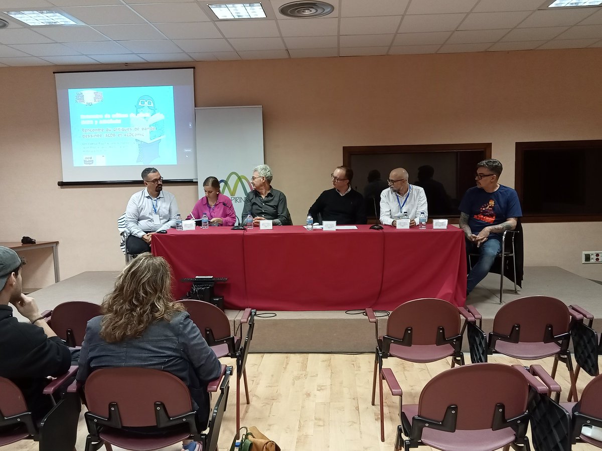 SHF_Comic's tweet photo. Encuentro entre @AssoACBD y @ACDComic
#jacacomic #bd #comic https://t.co/4jnUsoqb4W