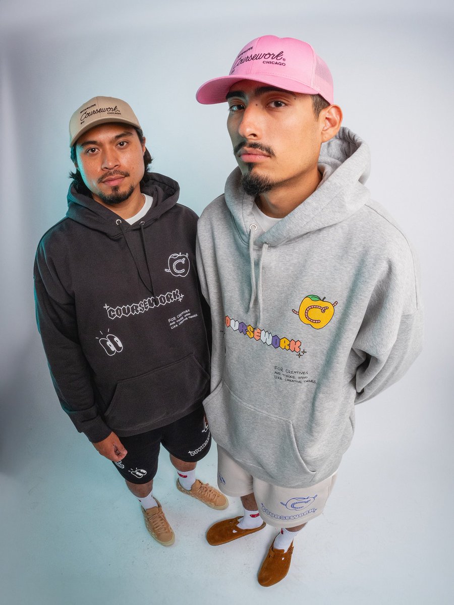 courseworkco's tweet image. The Make Mistakes Collection. Now available online at coursework.co 

Use code LABORDAY23 at checkout for 20% off your order. Offer ends 9/5 11:59pm CT