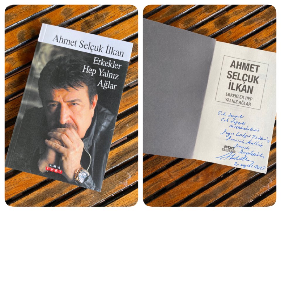 Şair ve şarkı sözü yazarı Ahmet Selçuk İlkan da bugünkü kitabevi açılışına katılarak İzmitliler ile özlem giderdi. Kelimelere hayat veren İlkan’ın nezaket gösterip imzalı kitabının ismi dikkat çekiciydi :)