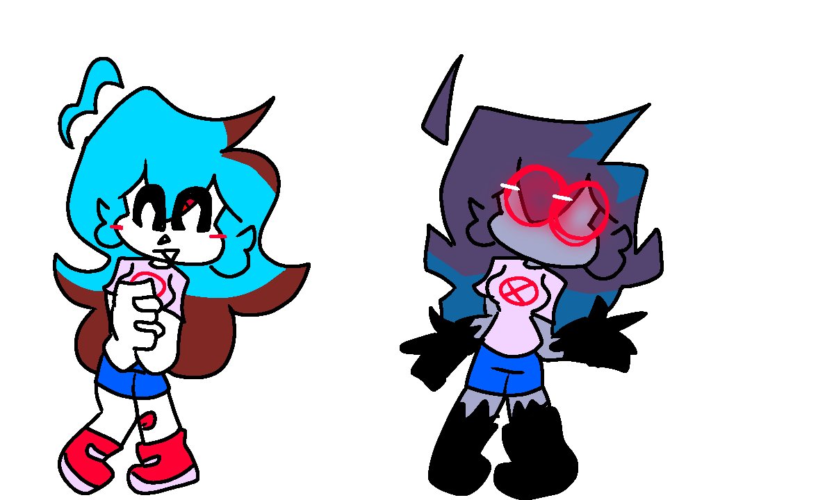 Joke_pucgoChoke's tweet photo. Demon forms of Da!Sky and Da!NuSky
#skyverse #daskyverse #dasky #danusky https://t.co/5COCYDewTp