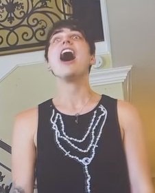 sam and colby's reaction to kris scoring twice while playing beer pong is everything