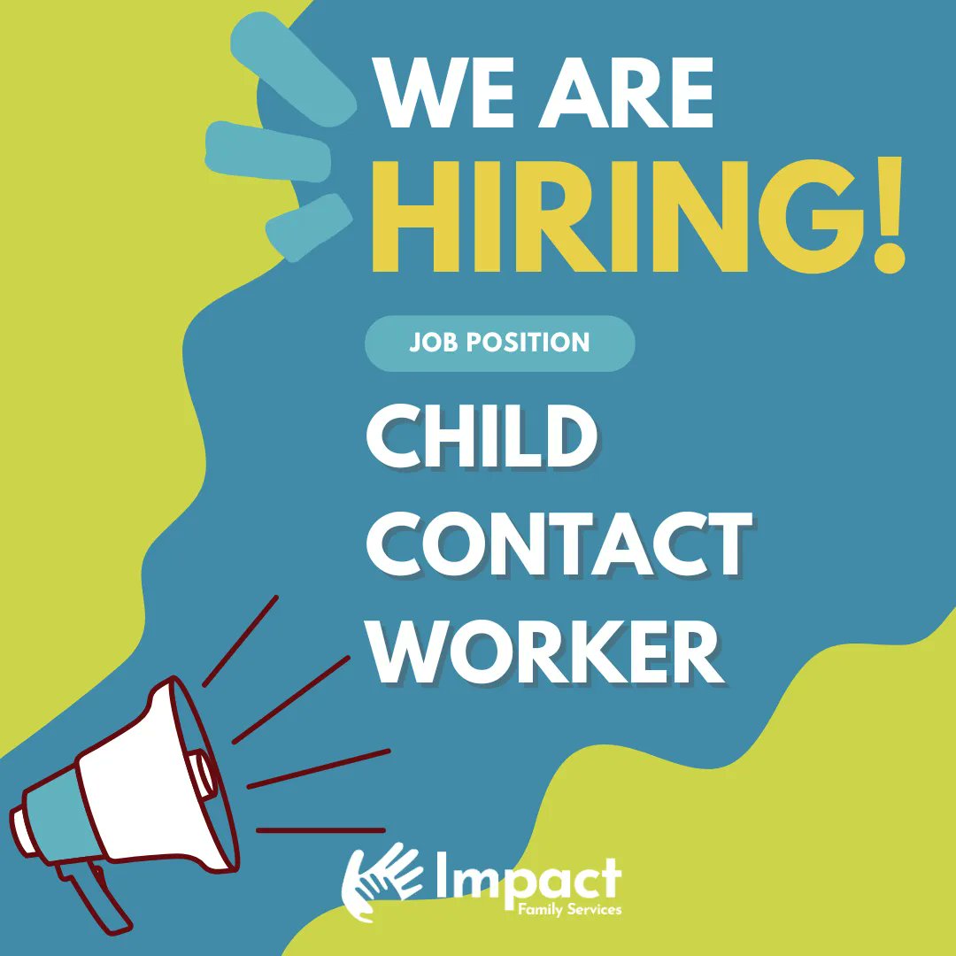 We're hiring! 😍

👉🏻 CHILD CONTACT WORKER
👉🏻 FLEXIBLE SESSIONAL EMPLOYMENT
👉🏻 SOUTH TYNESIDE
👉🏻 SOCIAL CARE SECTOR

Find out more and apply here: buff.ly/3YYHYBo

#childcontact #contactworker #socialcarejobs