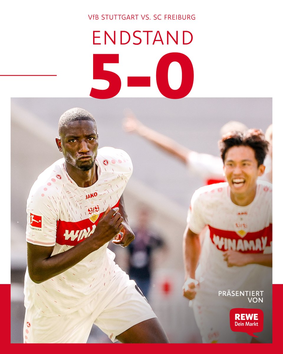 Zum Genießen 🤍❤️

#VfB | #VfBSCF 5:0