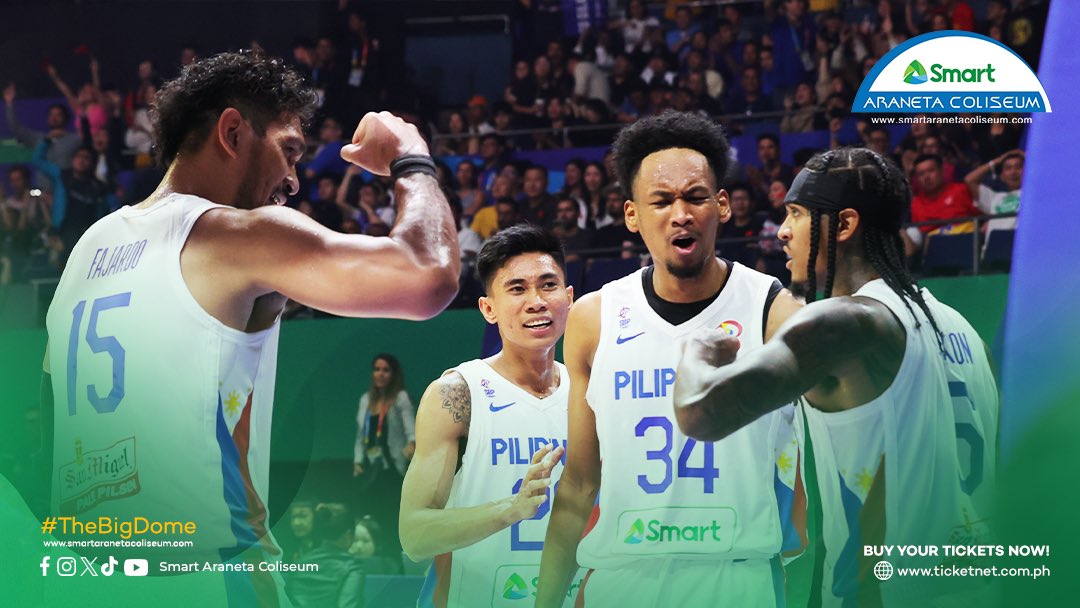 Teamwork makes the Dream work! 💪🏻🇵🇭

Gilas Pilipinas Winning Moments

📸 Danilo Factor / Smart Araneta Coliseum

#FIBAWC #WINFORGILAS #WinForPilipinas #HomeCourtNatinTo #FIBAatTheBigDome