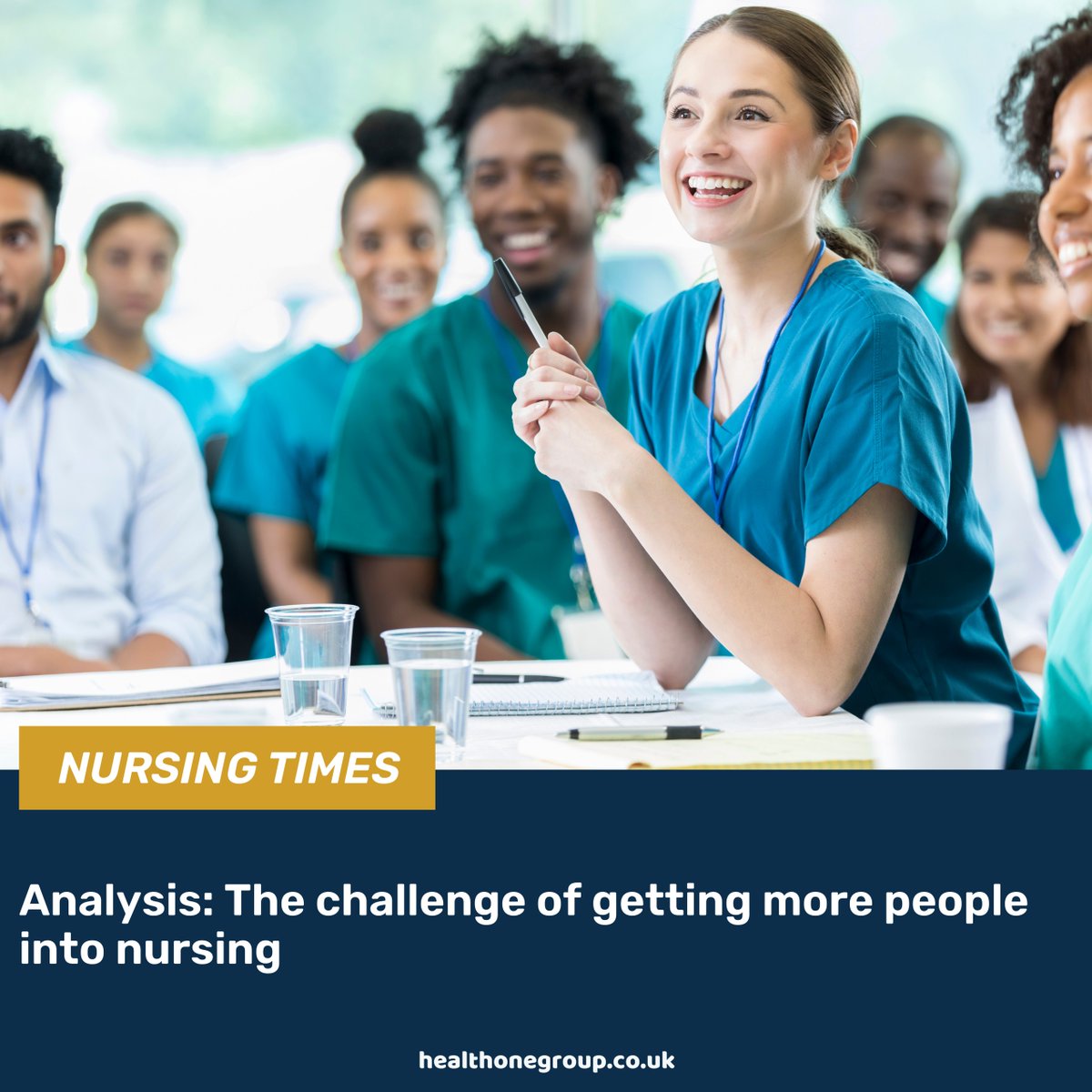 HealthOneGroup's tweet photo. Everyone knows we need more nurses, but what is preventing more taking up the profession and what challenges do healthcare providers face?

Read the analysis here  👉 https://t.co/e4WYIyczn4

#healthcare #health #flexibleworking #healthworker #healthcareagency #doctor #nurse https://t.co/xhpvHOBNQ8