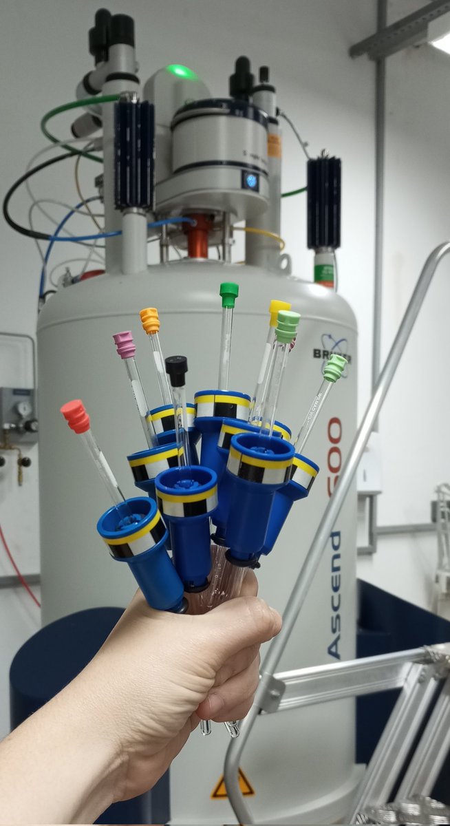 YaraLRocha's tweet photo. NMR tube flowers! #BiologicalNMR https://t.co/0ZpzlEzNyL