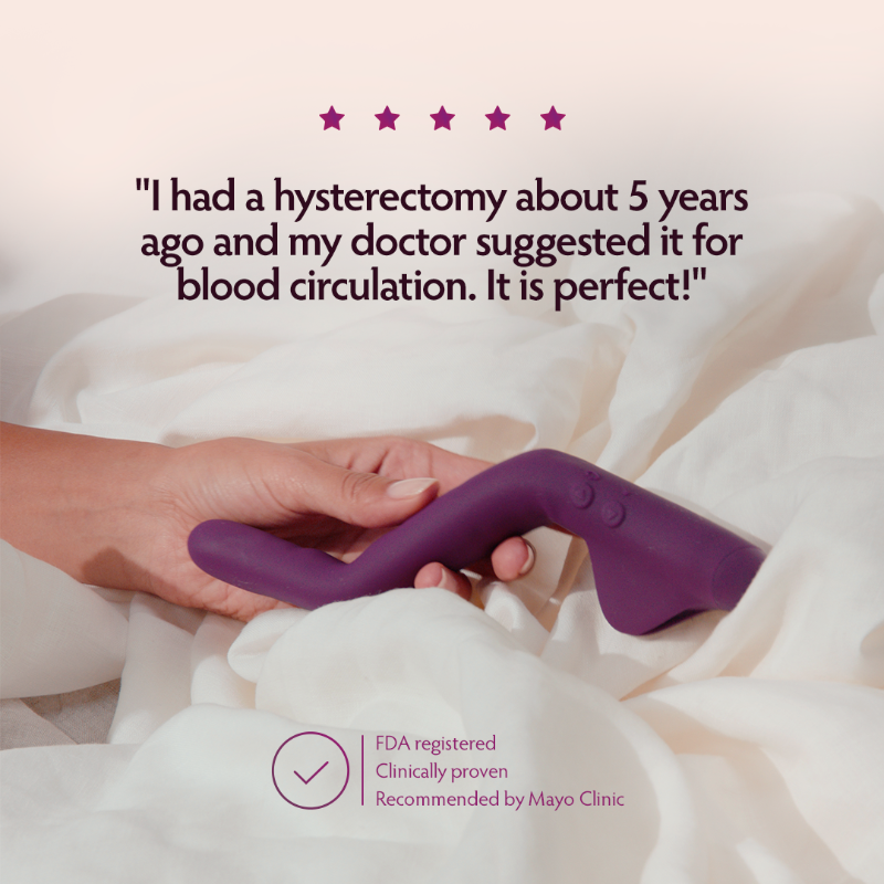 mysteryvibe's tweet photo. Designed by leading Urologists, OB/GYNs &amp; PTs, Crescendo 2 is clinically proven to improve dryness &amp; pain during intimacy by an unprecedented 5x.

As seen in BBC, Good Housekeeping, and Women's Health.