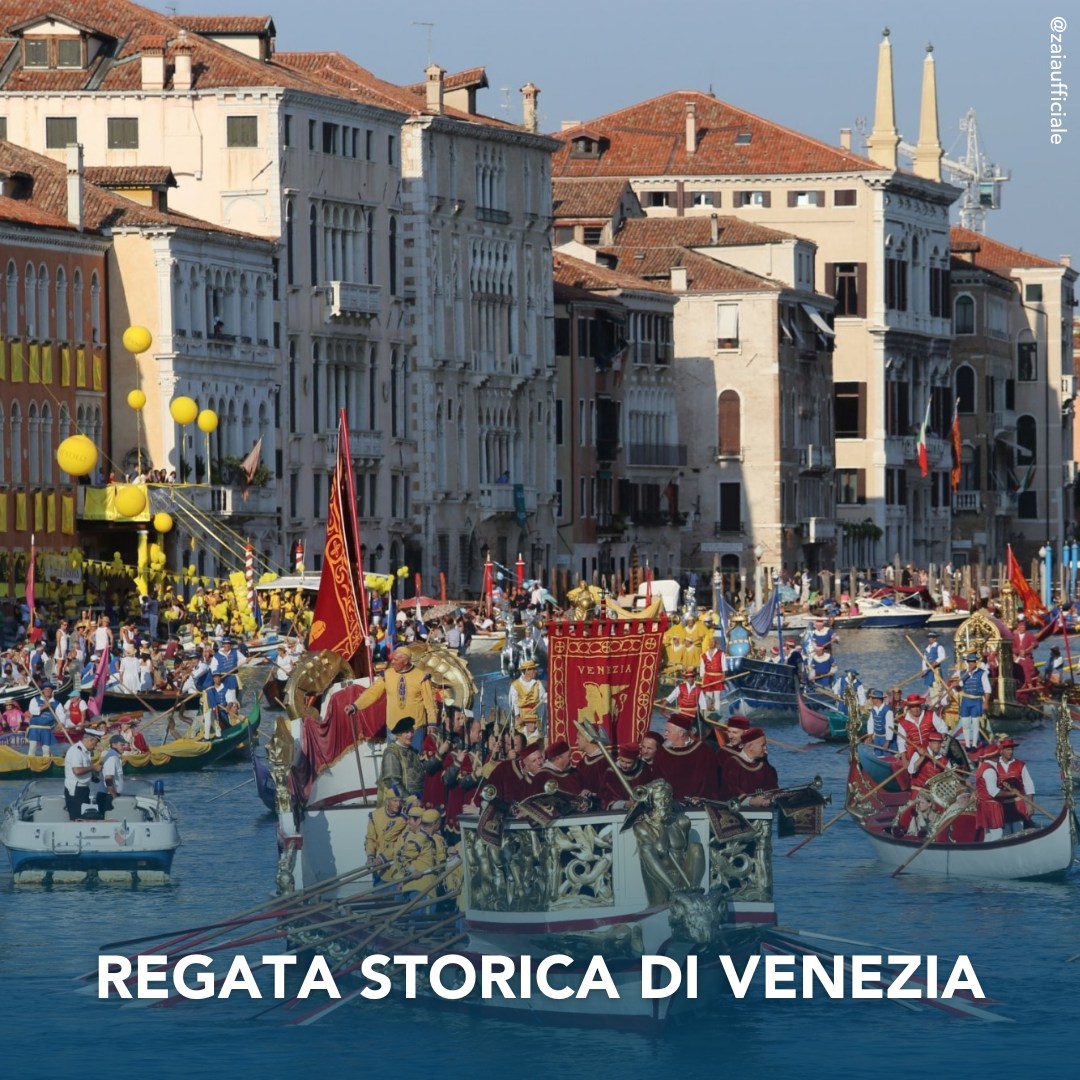 La #RegataStorica 2023 è pronta ad animare le acque di Venezia! Ogni anno la prima domenica di settembre si svolge la tradizionale gara di Voga alla Veneta lungo le rive del Canal Grande. È uno dei momenti più spettacolari, pittoreschi e coinvolgenti della vita cittadina.