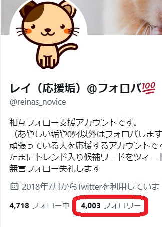 reinas_novice's tweet photo. ㊗️4⃣0⃣0⃣0⃣フォロワー達成です🎉
本当にありがとうございます🙏
これからも頑張っている人を応援します👍

#相互フォロー募集
#フォロバ100 https://t.co/kQBoGJJedv