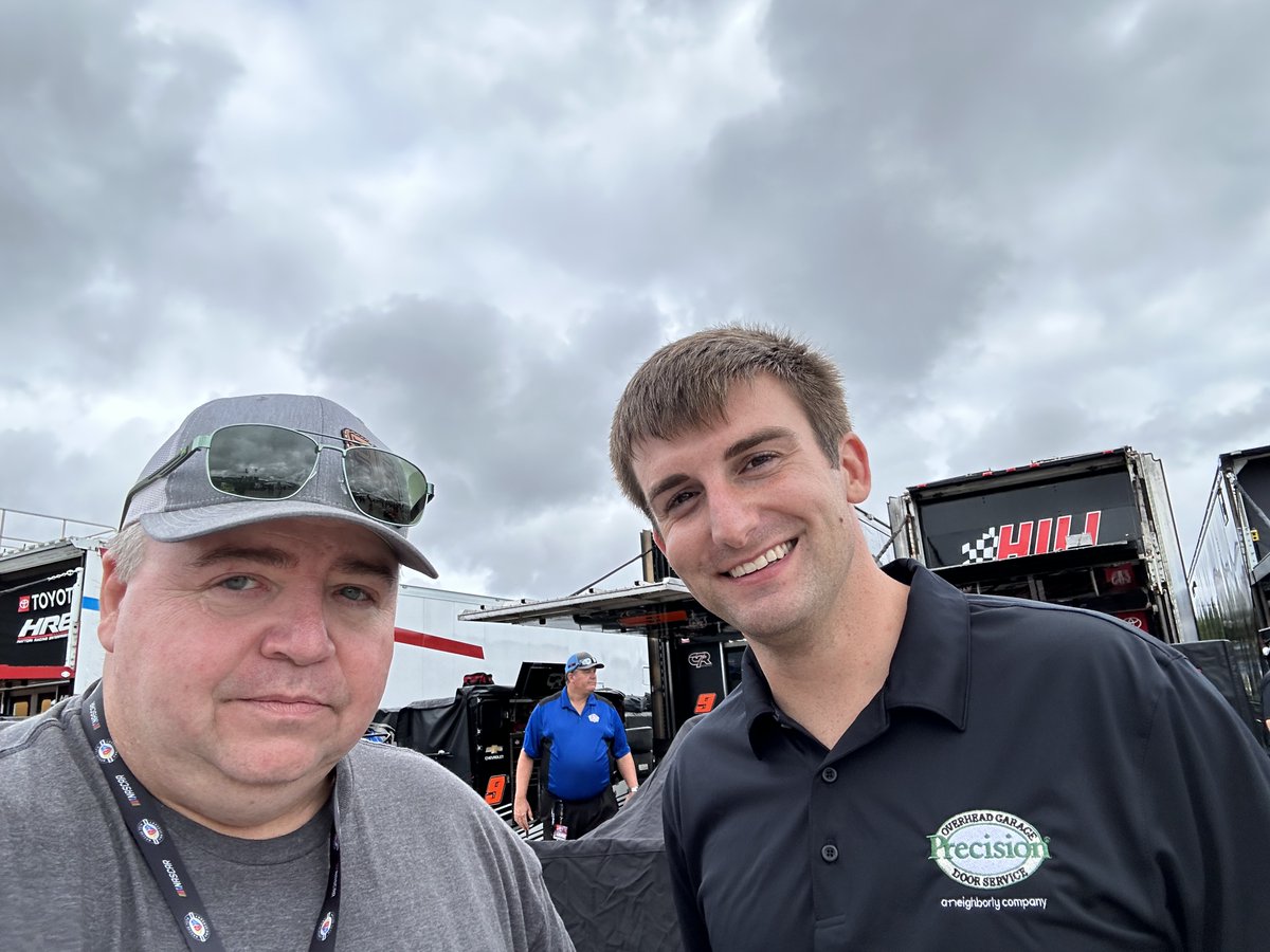markjarman's tweet image. Thanks and respect for these drivers from  @MKEmileNASCAR #CleanHarbors175 who fight for every opportunity.
Never heard of @BretHolmes23 before this season, but really like this guy!  He is showing that family teams CAN compete at this level.
