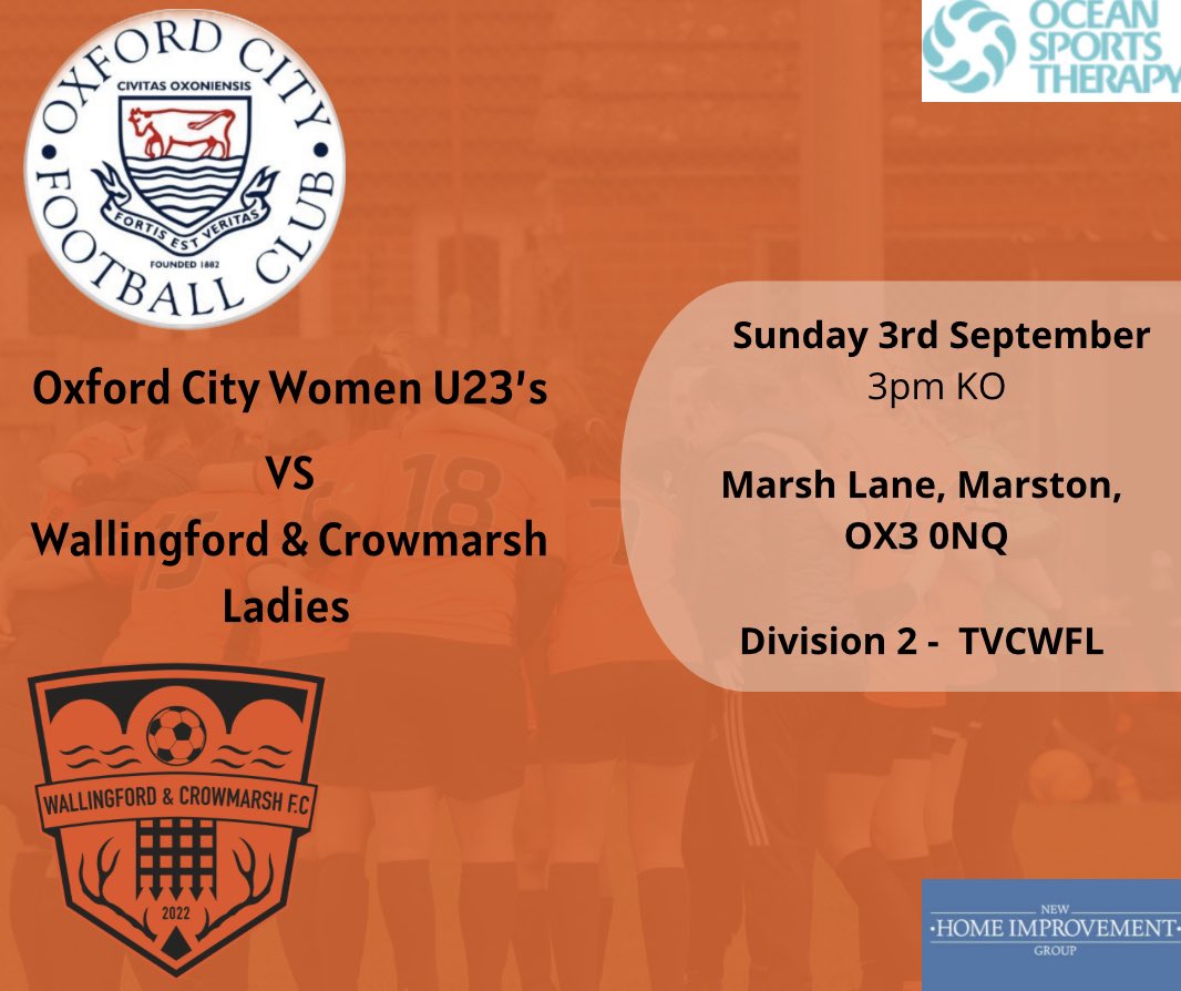 Tomorrow is the ladies first game of the season in Div 2! 

We travel to Oxford City for a 3pm KO

Can’t wait to kickstart the season 🙌🏻 #UTW 🧡