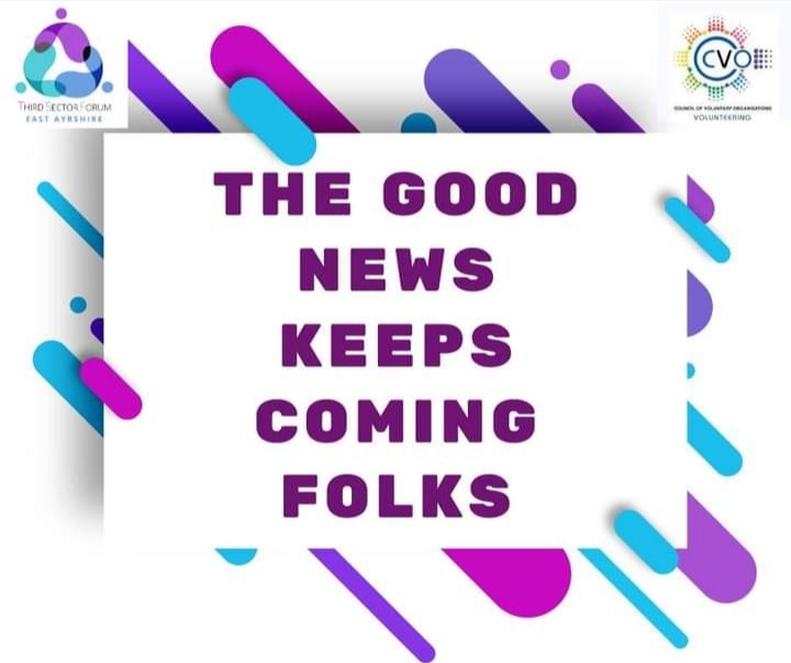 💙EA THIRD SECTOR💜 More exciting news coming very soon for the sector💜💙 It has been recognised that the Third Sector is getting stronger in East Ayrshire, we are made up of a diverse groups, we are flexible, person centred and well connected with each other 💜