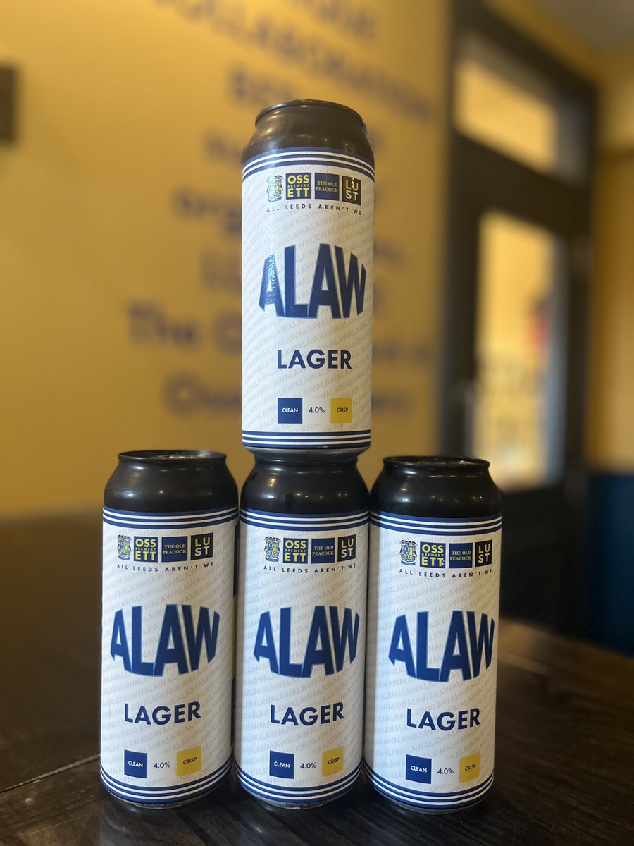 ☀️⚽️ The sun is out and it's 𝐌𝐀𝐓𝐂𝐇 day ⚽️☀️ 

🔹 𝙇𝙚𝙚𝙙𝙨 𝙫 𝙎𝙝𝙚𝙛𝙛𝙞𝙚𝙡𝙙 𝙒𝙚𝙙𝙣𝙚𝙨𝙙𝙖𝙮 | KO at 3pm 
🍻 ALAW Lager &amp; more
🥘 Noi's Thai Kitchen Match Day Menu

#MOT 💛💙