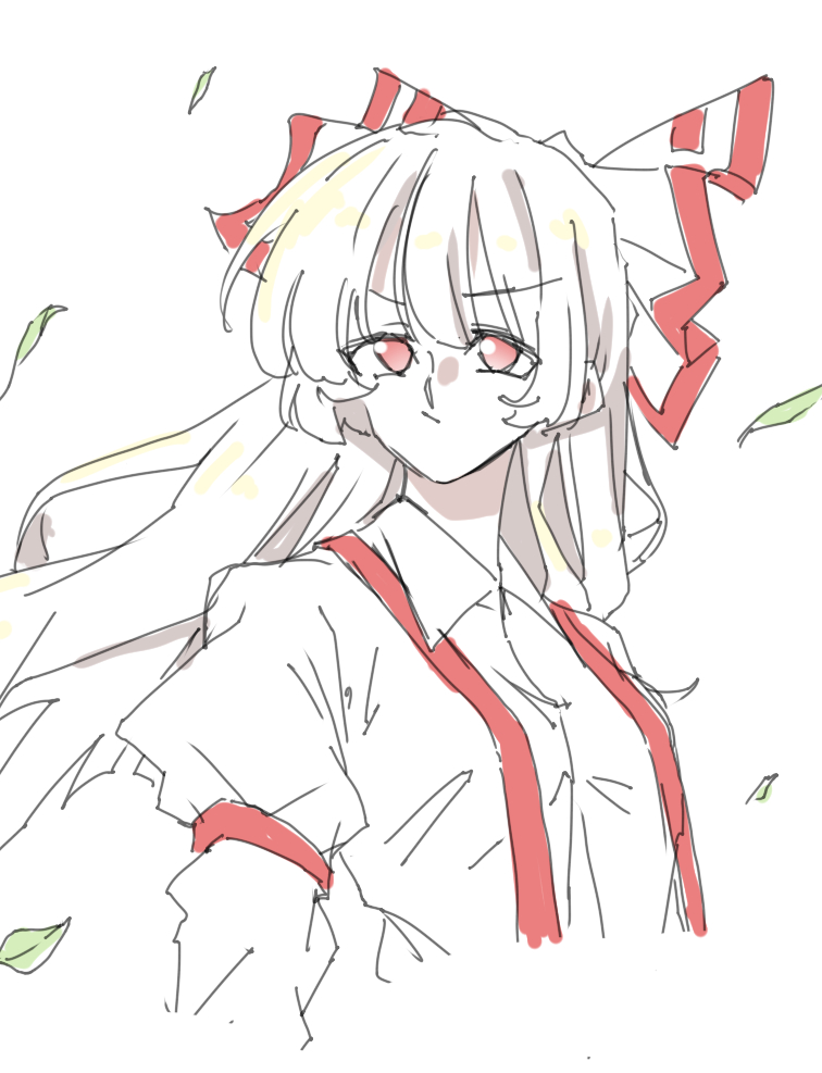 藤原妹紅 「」|イサギ@春例か20bのイラスト