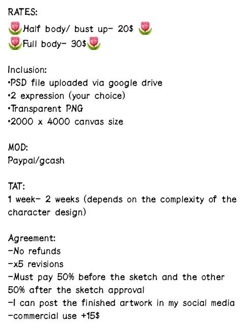 Vtuber commission Done for <a href="/WhySushiTempura/">Zeta</a> ! (⁠๑⁠♡⁠⌓⁠♡⁠๑⁠) Thank youu!

If you want to commission me, just dm me so we could discuss further!

🌷Bust up/halfbody -20$🌷
🌷Full body-30$🌷

(Reposting are highly appreciated (⁠≧⁠▽⁠≦⁠))