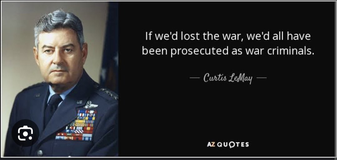 j_v_n_85's tweet photo. @DanielDumbrill What's the difference between a freedom fighter and a terrorist? 
#McNamara
#LeMay https://t.co/RNWyphWGHO