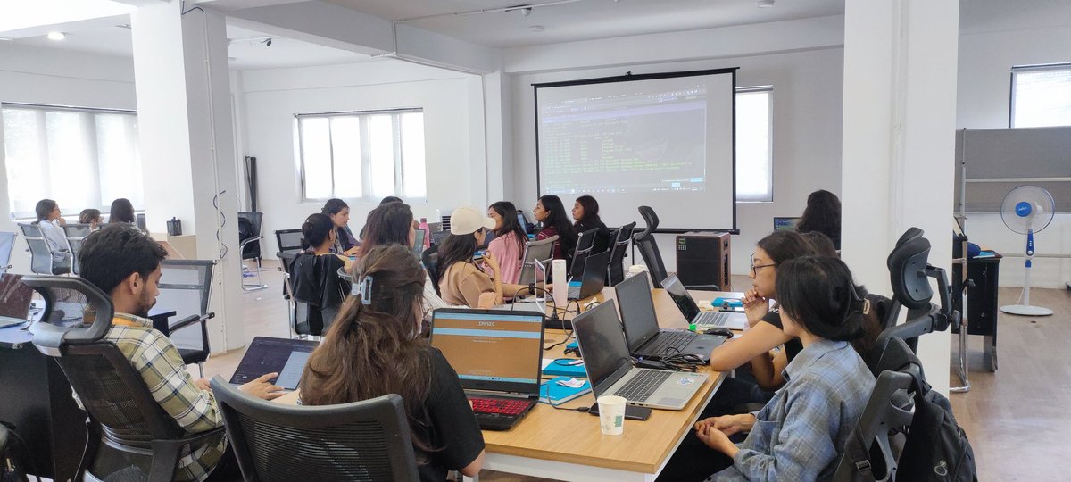 MRCodedBrain's tweet image. We&apos;ve wrapped up our fifth onsite @hackthebox_eu meetup Nepal. It was organized in collaboration with women in cybersecurity for the women&apos;s cyber empowerment. We solved a Windows machine to get them started with CTF. Thanks @hackthebox_eu , and my team mates @maskop9 @tnirmalz.