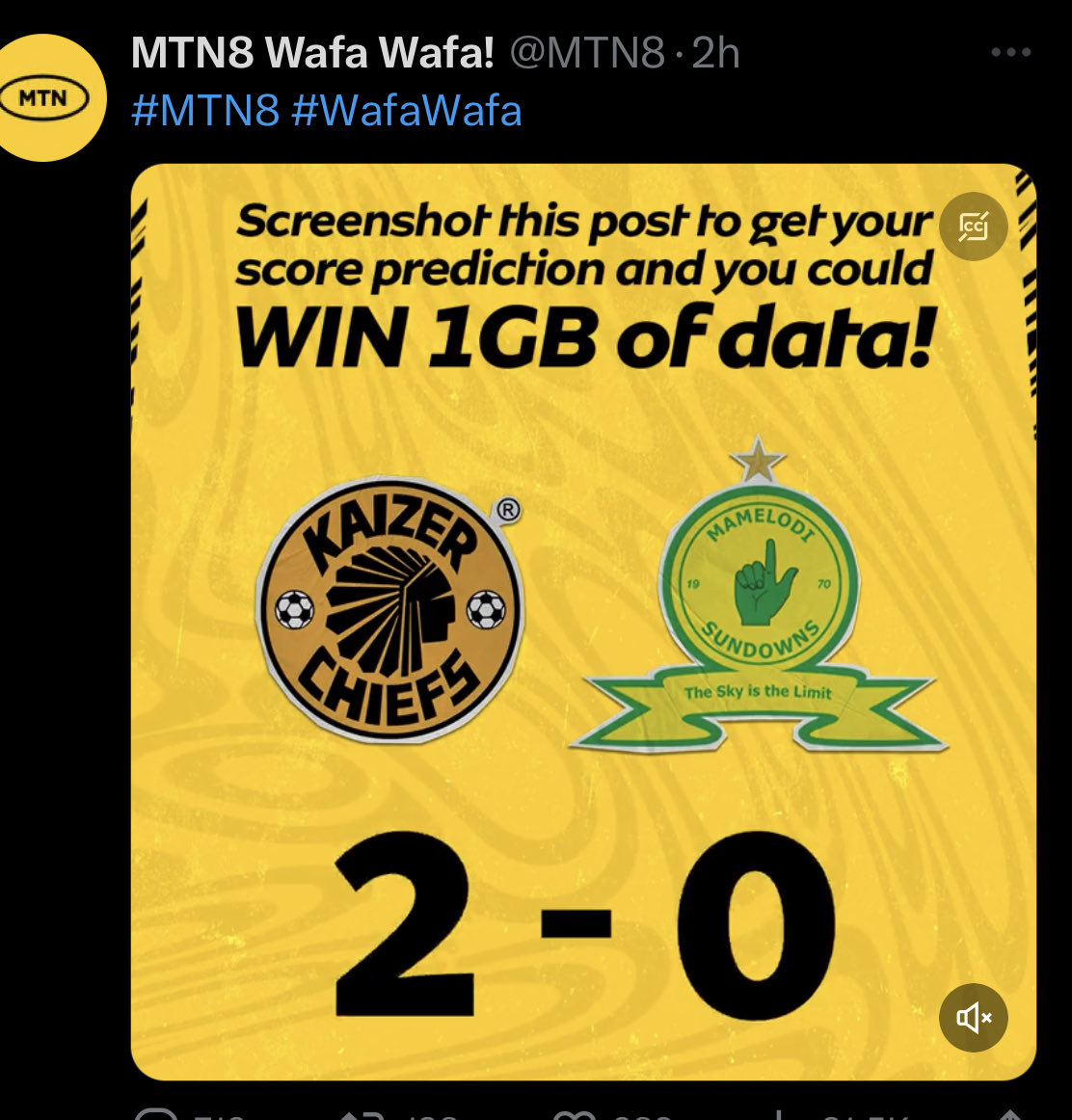 ShoziBheka's tweet photo. @MTN8 https://t.co/uWEbaB86UH