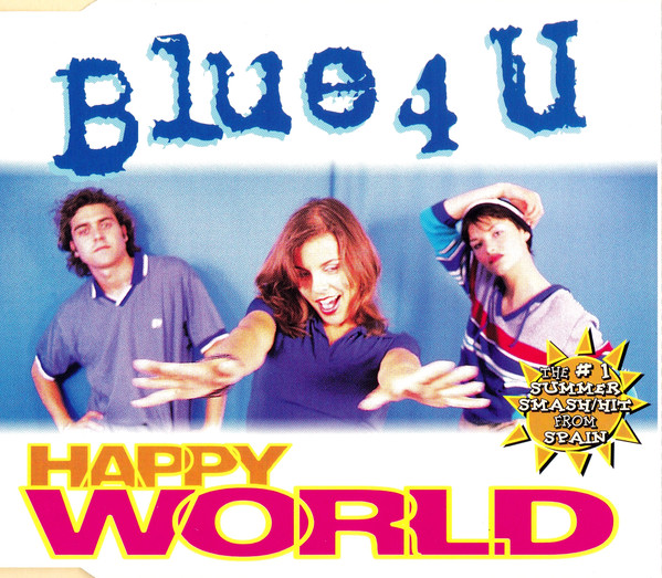 Del40al1_es's tweet photo. @IamTomWalker @robinthicke @Pharrell @Tip @RealKateRyan @frnperea Esta semana, pero de 1998, hace veinticinco años, HAPPY WORLD, #Blue4U nos animó la entrada en septiembre con su sonido veraniego #Del40al1CocaCola https://t.co/eS0pOnT8qo https://t.co/Vo5BK9XRNW