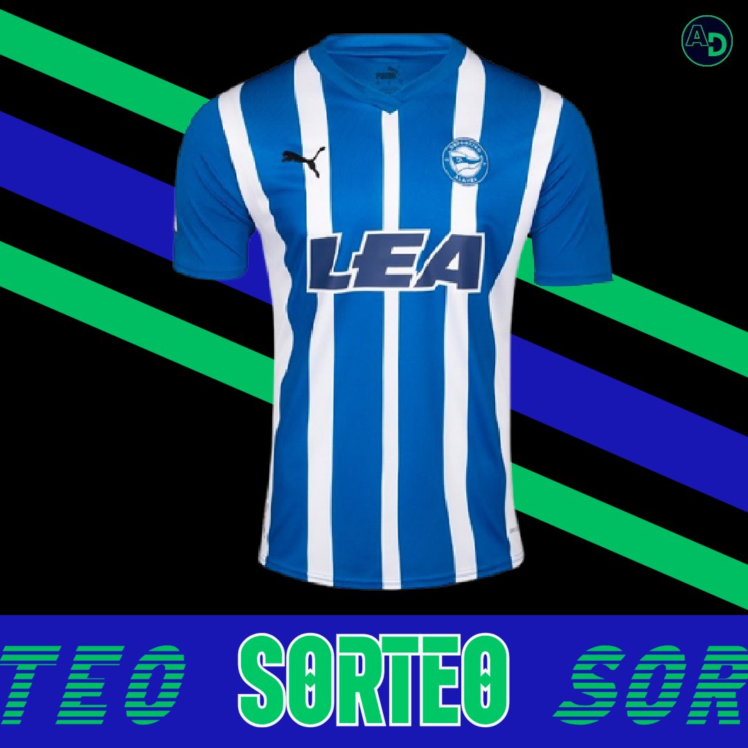 AfDeportiva_'s tweet photo. 🎁 𝐒𝐎𝐑𝐓𝐄𝐎 𝐂𝐀𝐌𝐈𝐒𝐄𝐓𝐀 𝐀𝐋𝐀𝐕𝐄́𝐒.

📌 Si esta tarde el Alavés gana frente al Valencia con gol de Luis Rioja, sorteamos su camiseta.

⚠️ Condiciones para participar:

1️⃣ RT
2️⃣ FOLLOW

🍀 ¡Mucha suerte a todos los participantes! https://t.co/CtEbNFPNqD