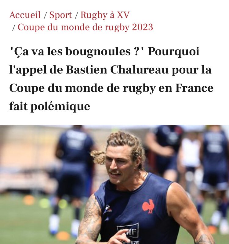 AnttonRouget's tweet photo. ❌ Mohamed Haouas, écarté de l’équipe de France de rugby après sa condamnation pour des violences conjugales.

✅ Bastien Chalureau, appelé en équipe de France malgré sa condamnation pour des violences racistes.

Quelle est la doctrine, @FranceRugby ?

#RWC2023 https://t.co/TtK8BvHZX1