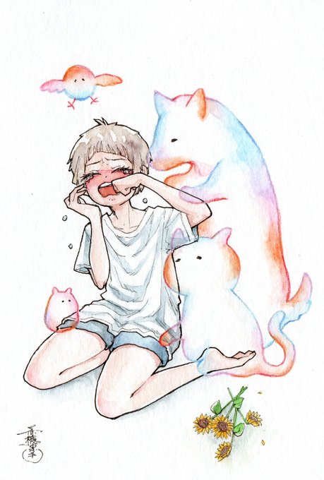 「ghost white shirt」 illustration images(Latest)｜3pages