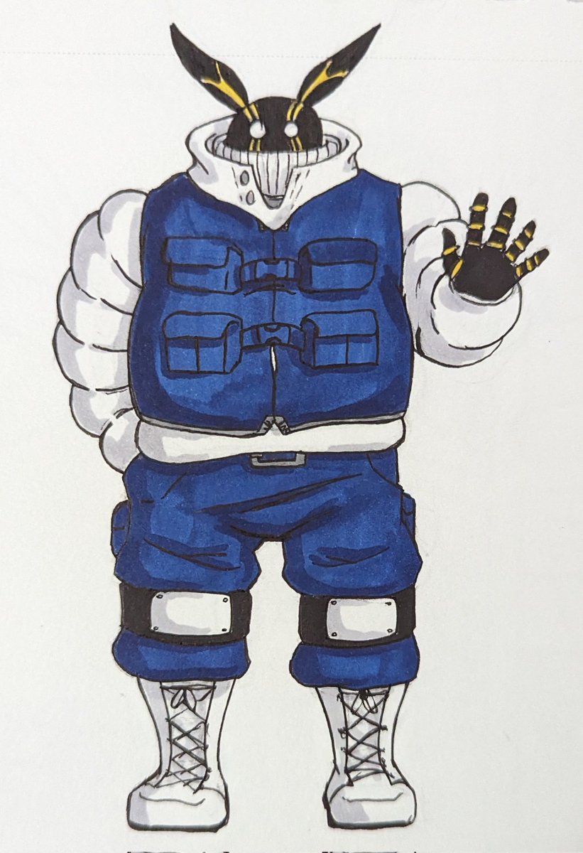 Cyber54prime's tweet photo. I colored my sketch of #Mochizuki / #Zukky from #Monstaboo https://t.co/cfuLvFFCLR