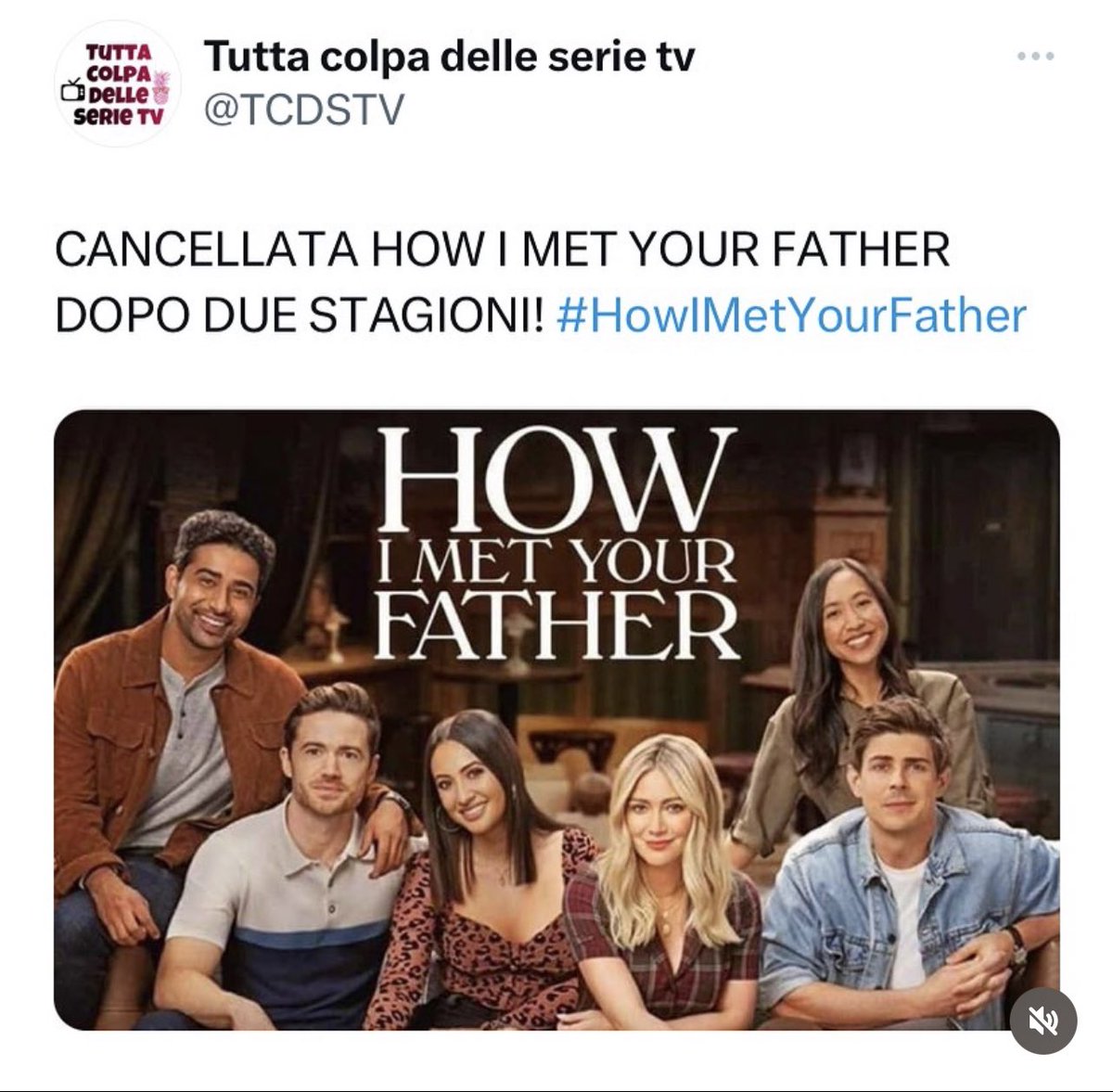 NO RAGA MA COSA MI STATE DICENDO PERFAVORE

 #HowIMetYourFather