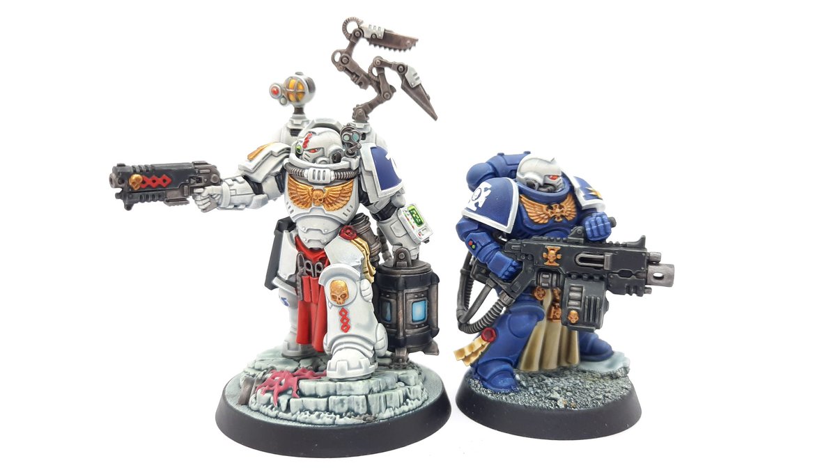 ChefoberbossM's tweet photo. Wie bemalt man einen Apothecarius der Space Marines / Warhammer 40.000 (Tabletop, Chefoberboss)

https://t.co/XdrLccDHqK

#newwh40k 
#taschengelddieb 
#warhammercommunity 
#chefoberboss 
#warhammer40k 
#painting40k 
#leviathan 
#paintingminis 
#Apothecarius 
#werbung https://t.co/XZSbtJJRAv