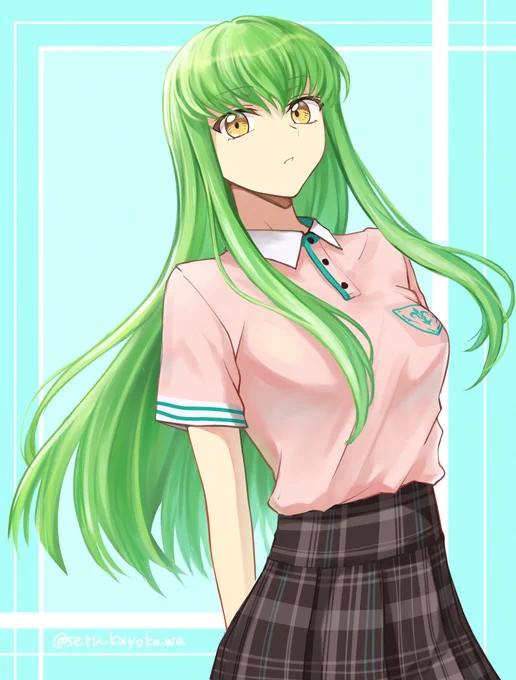 ポロシャツコーデC.C. 