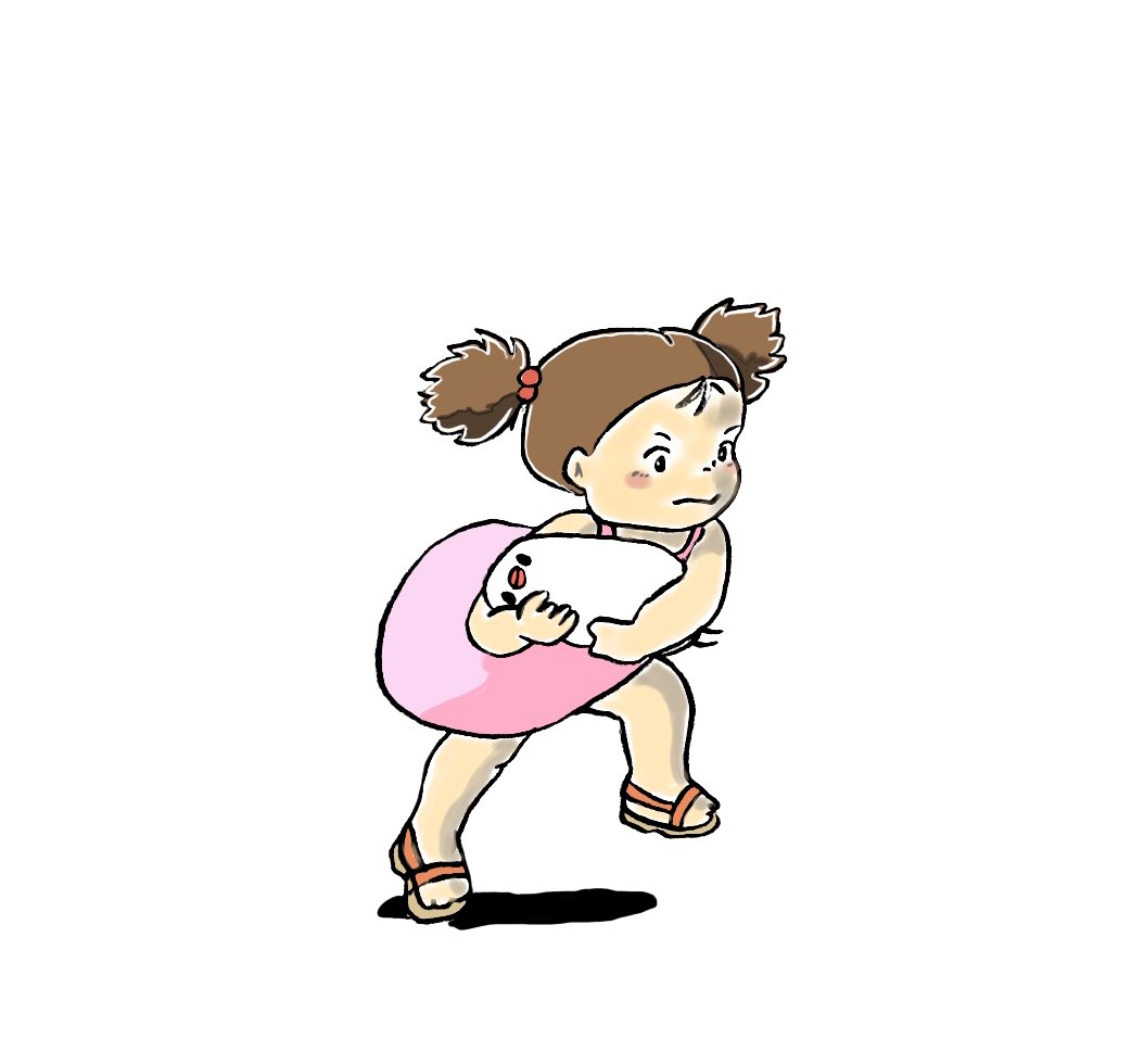 「『メイのぶんちょ、お母さんに吸わせてあげるの!』 」|ゆひろのイラスト