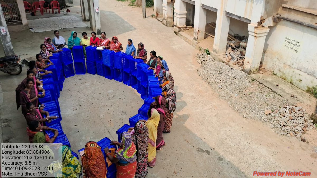 DfoSundargarh's tweet image. 90 Plastic Trays distributed at Phuldhudi VSS through Horticulture department for storage of vegetables cultivated by them.
#OFSDP-II
#Convergence
@CMO_Odisha @ForestDeptt @pccfodisha @IPR_Odisha