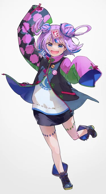娘ことキョンシーのCiちゃん()の新規キービジュアルを制作させていただきました! 